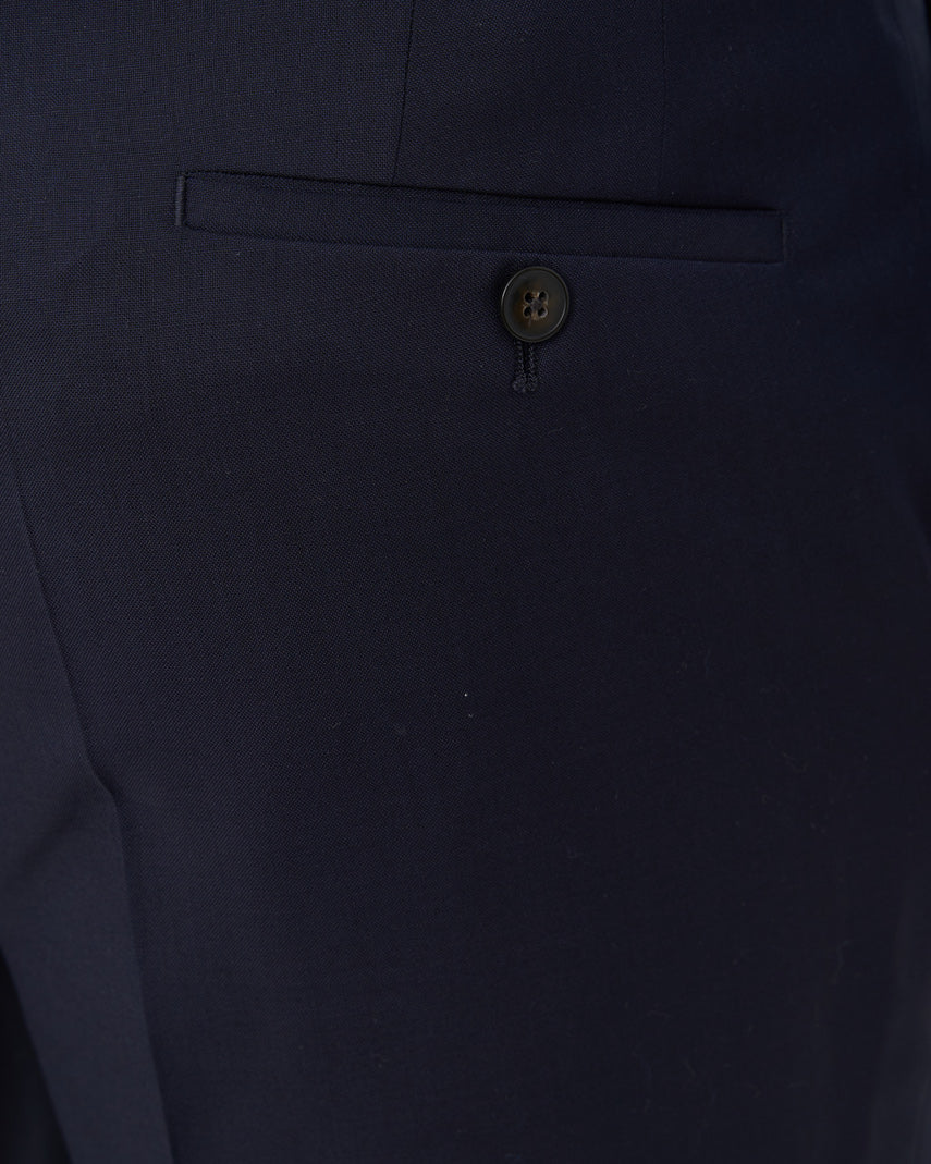 Herren-Chino ,,Mr. Miller MF Suit'' in navy aus feiner Super-100’s-Schurwolle