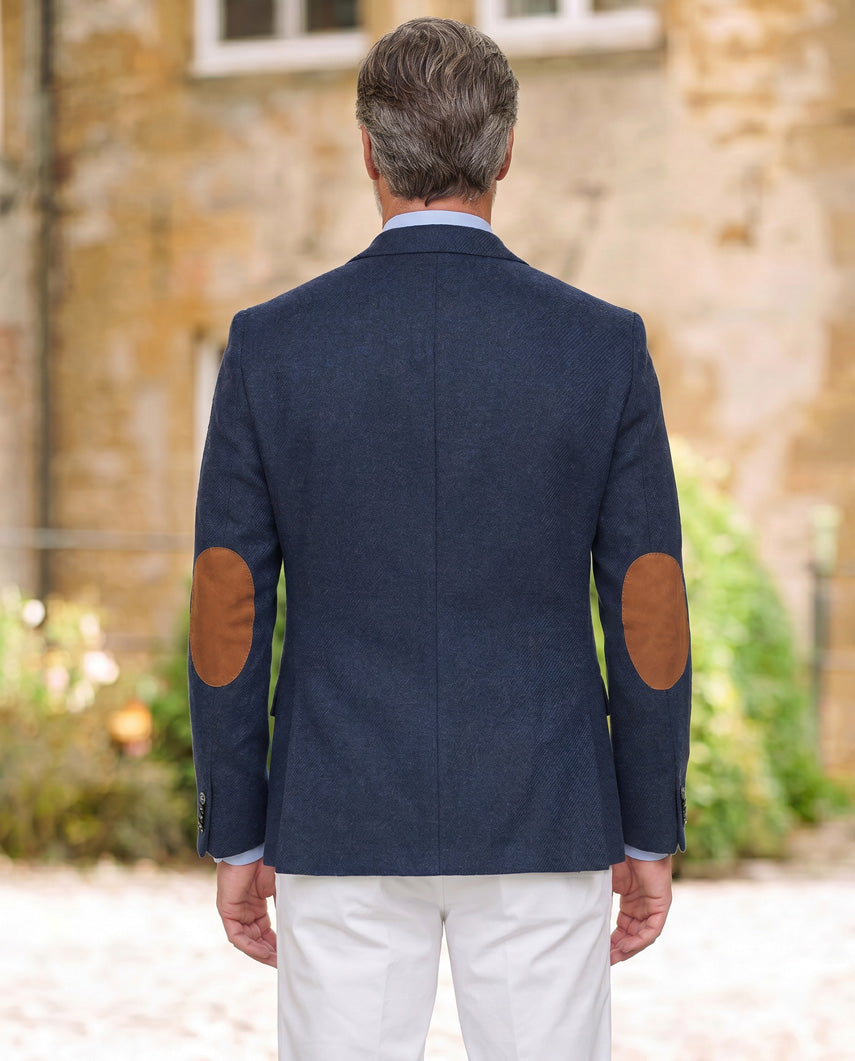 Harris Tweed Sakko "London" in ink Blue