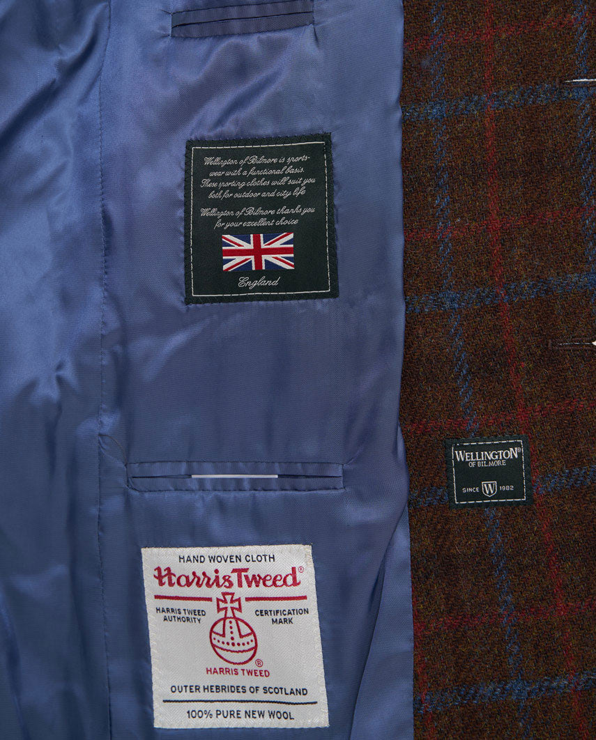 Harris Tweed Jacket "London" in Lord's Overcheck
