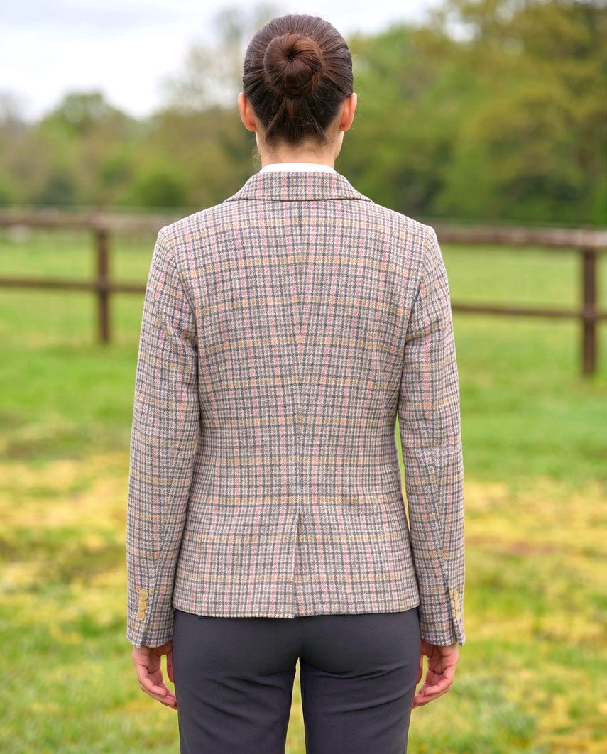 Damesblazer "Ami" van zuivere scheerwol – Pepita Love Check - Wellington of Bilmore