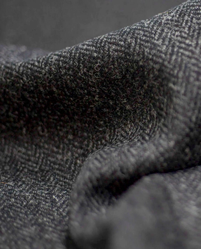 Harris Tweed Blazermantel “Barney” für Herren in charcoal - Wellington of Bilmore
