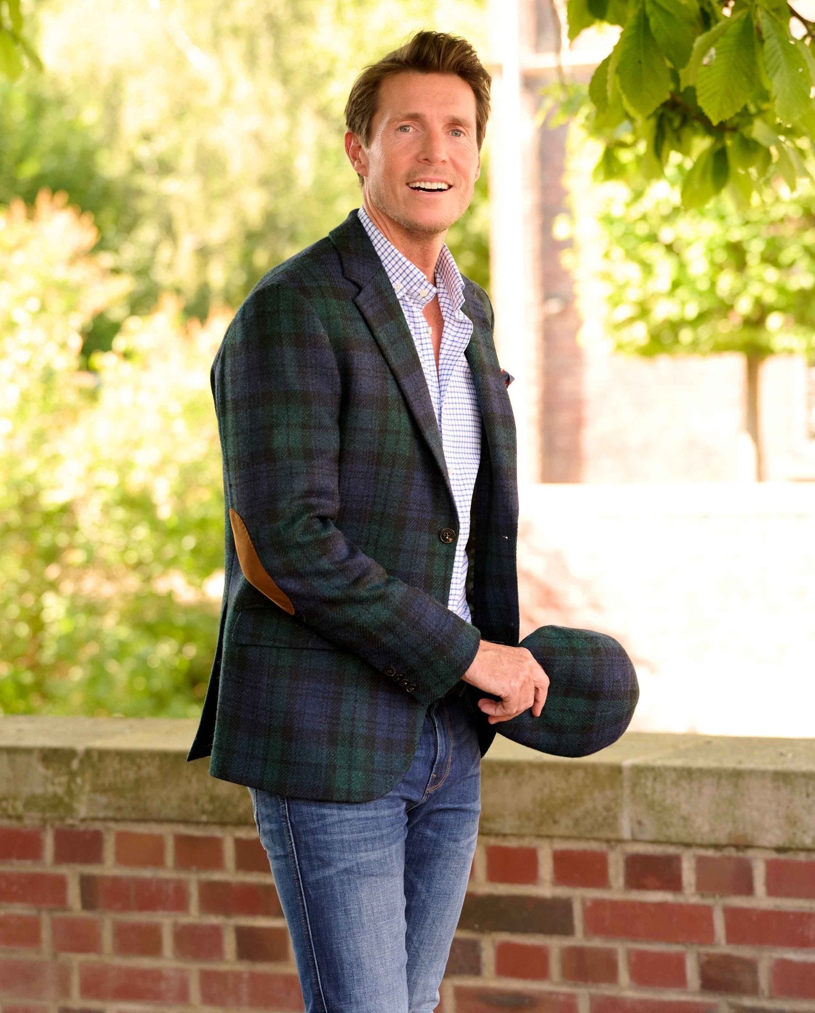 Harris Tweed Sakko ''London'' in Blackwatch - Wellington of Bilmore
