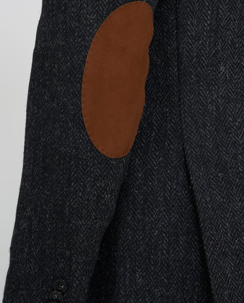 Harris Tweed colbert "London" in charcoal - Wellington of Bilmore