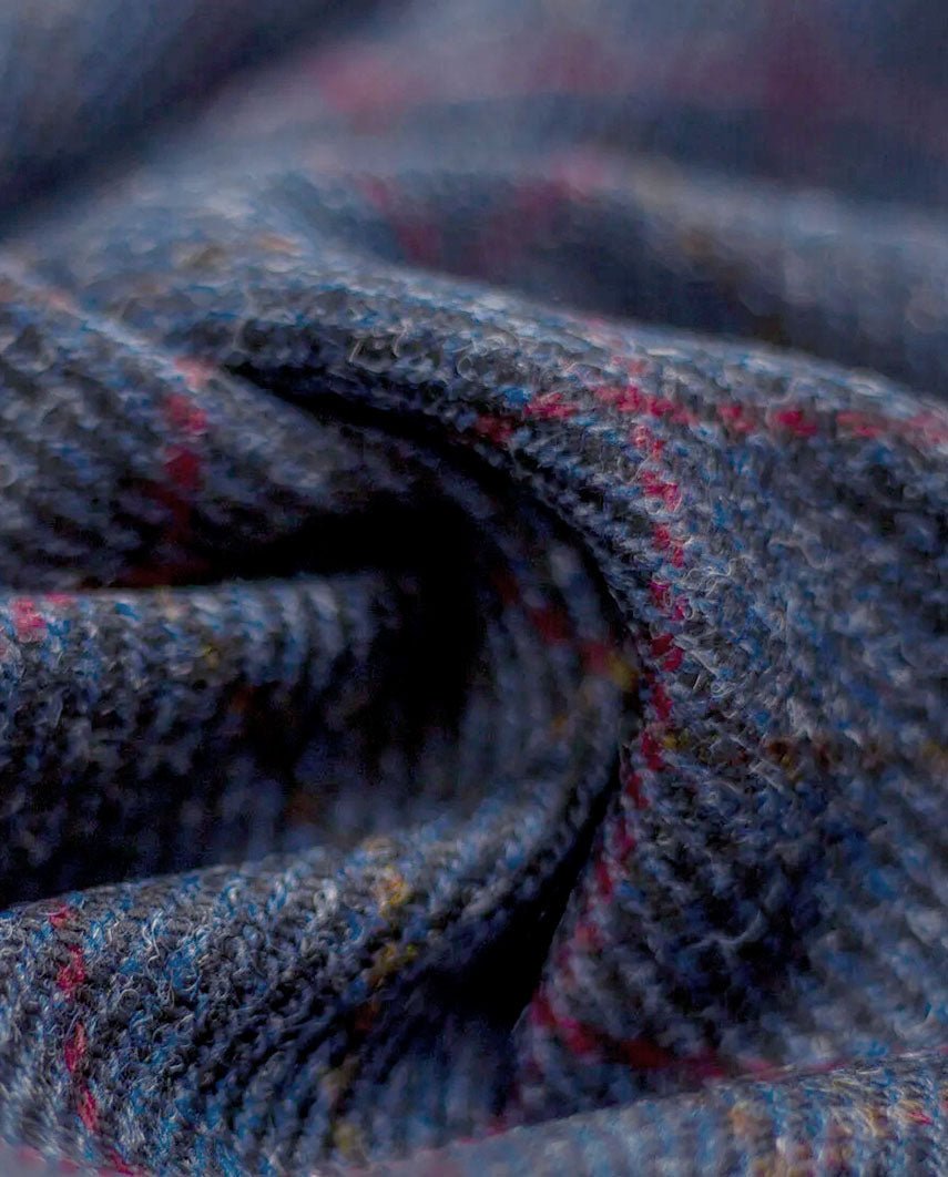 Harris Tweed Sakko ''London'' in scottish blue - Wellington of Bilmore