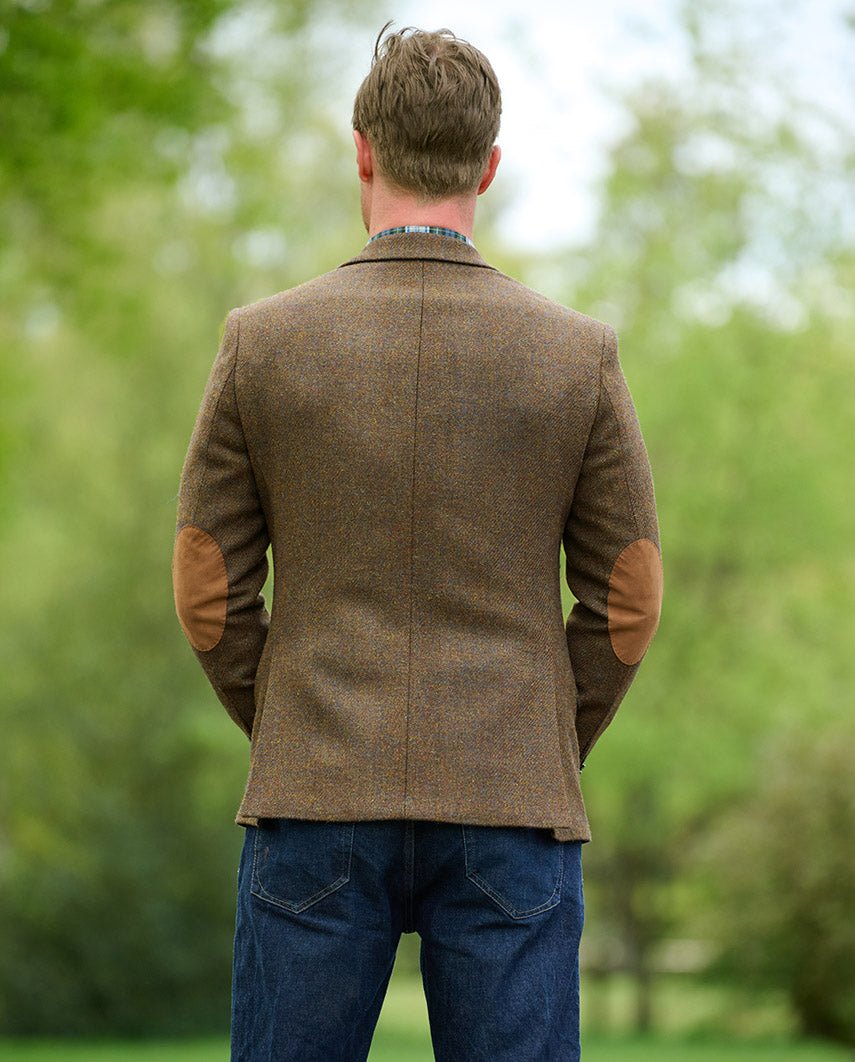 Harris Tweed colbert "London" in Tweed Shadow - Wellington of Bilmore