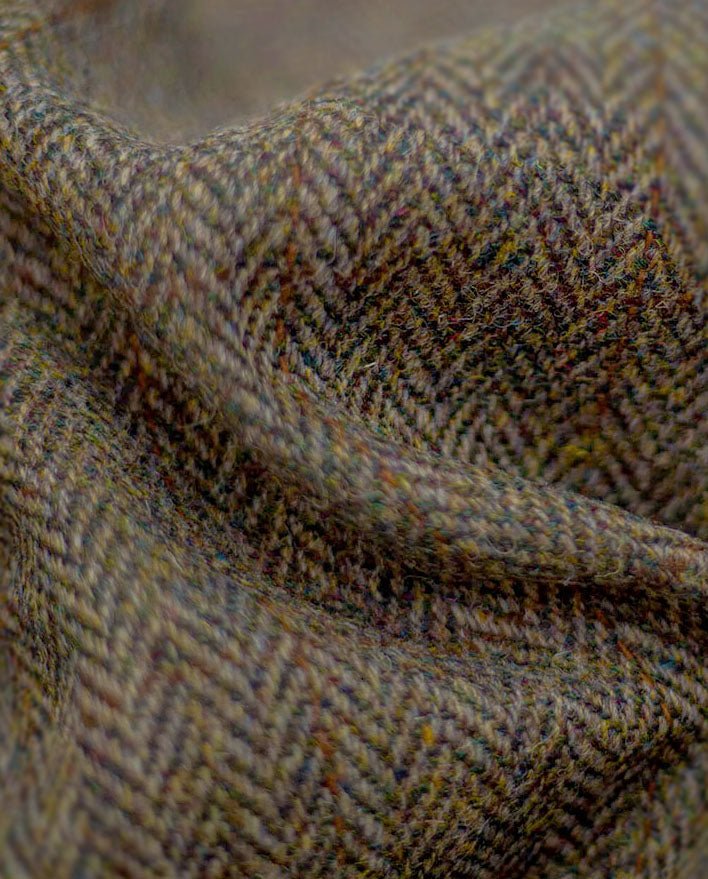 Harris Tweed Weste ''Tailor'' in evergreen - Wellington of Bilmore