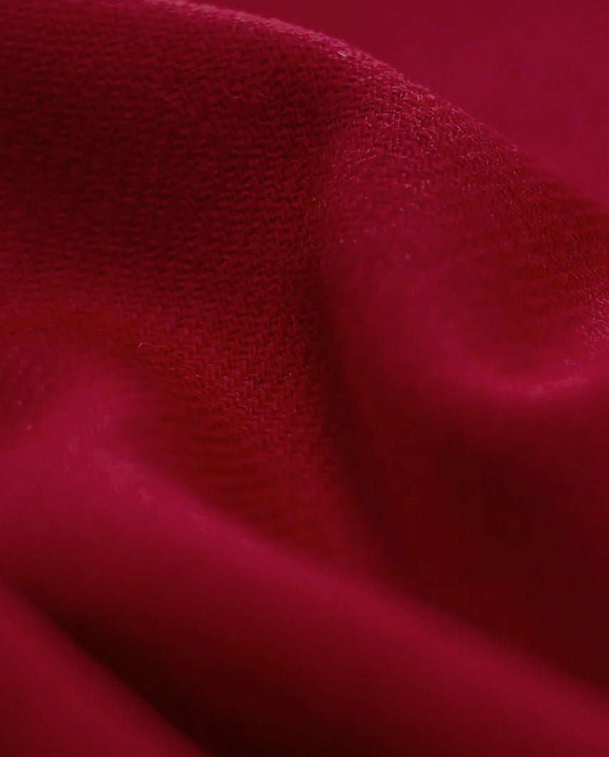 Harris Tweed Weste ''Wales'' in red Twill - Wellington of Bilmore
