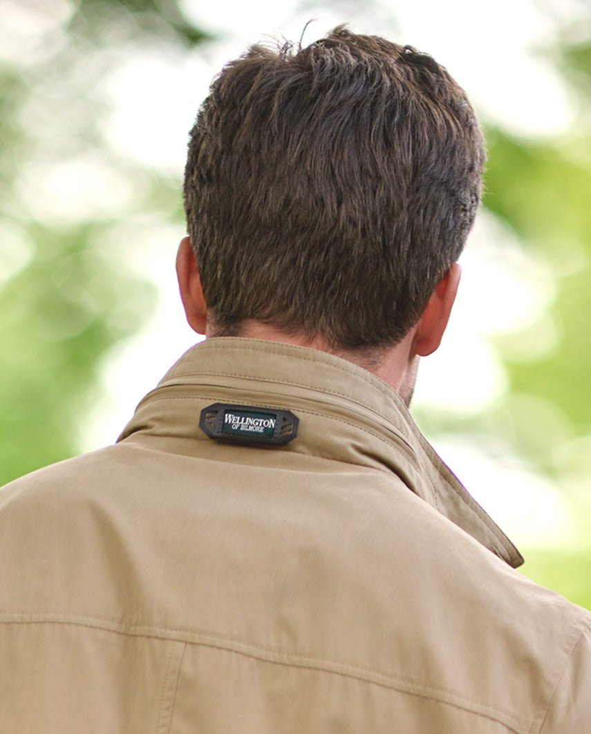 Herren Fieldjacket ''Renfield'' in sand - Wellington of Bilmore