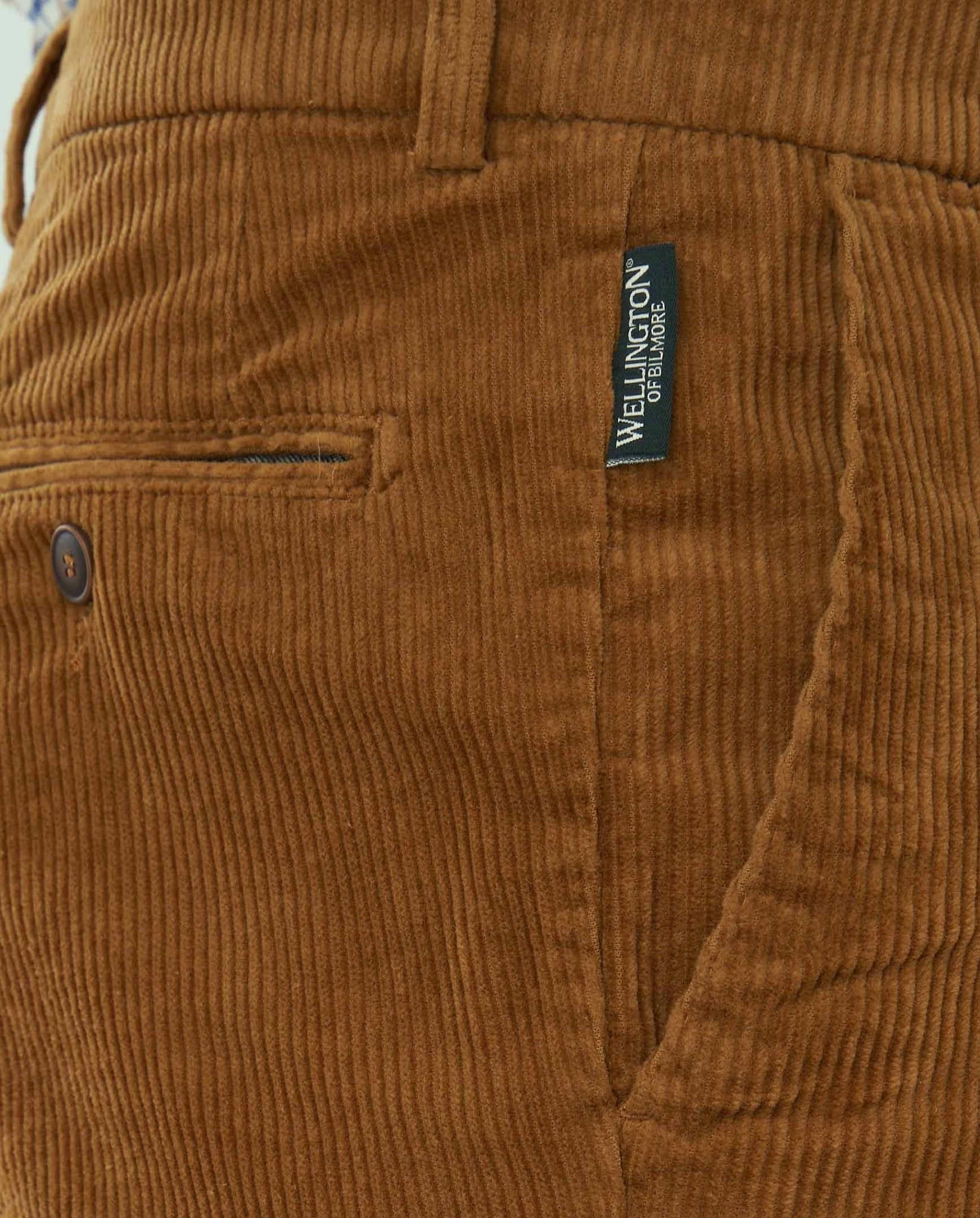 Herren Genua Cordhose ''Mr. Bradley'' in messing - Wellington of Bilmore