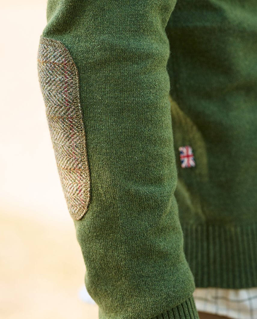 Merino trui "Jack" in dill - Wellington of Bilmore