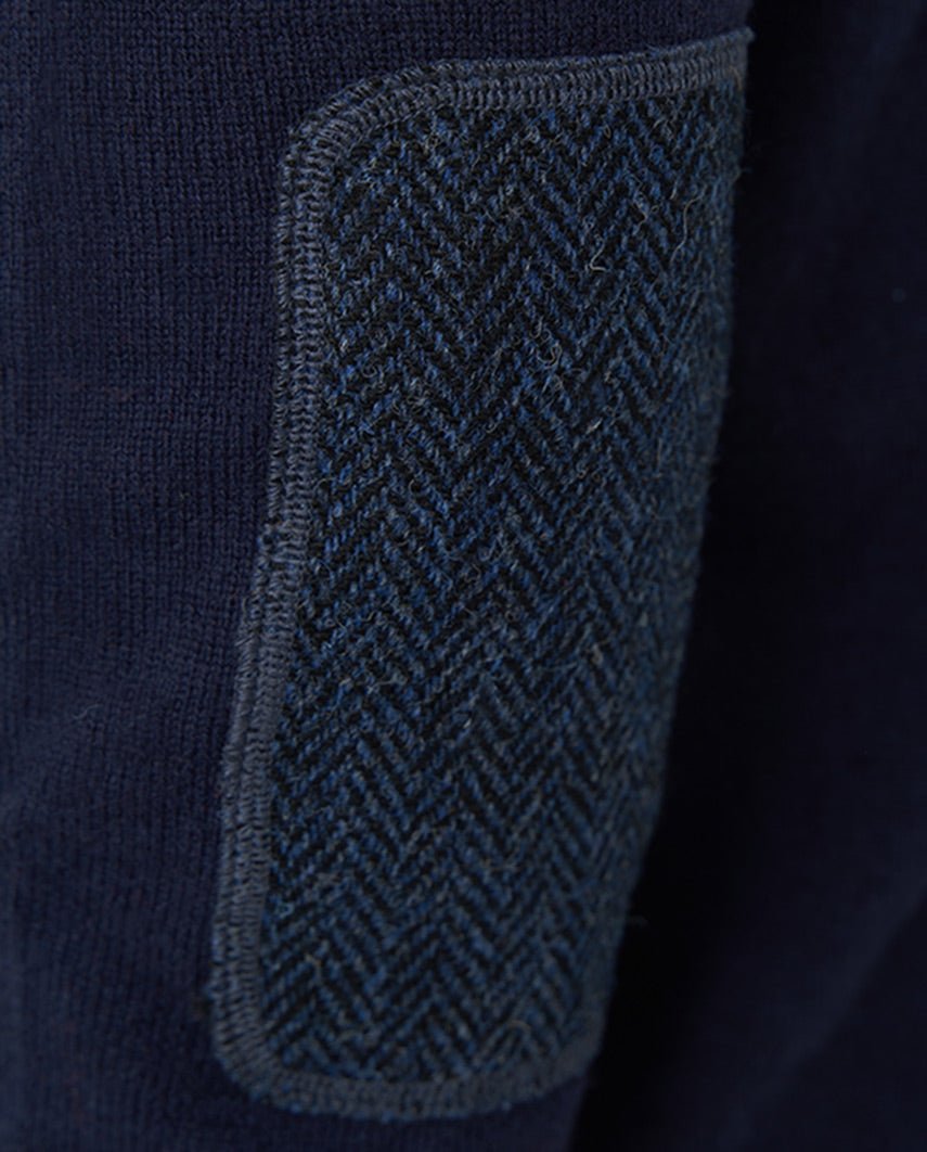 Merino trui "Jack" in navy - Wellington of Bilmore