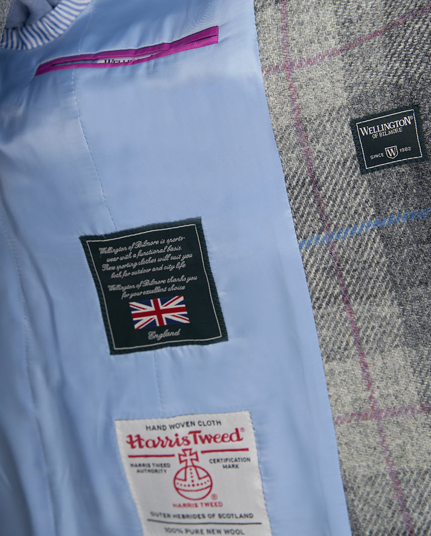 Harris Tweed Blazer ''Ladiesclub'' in Queen check