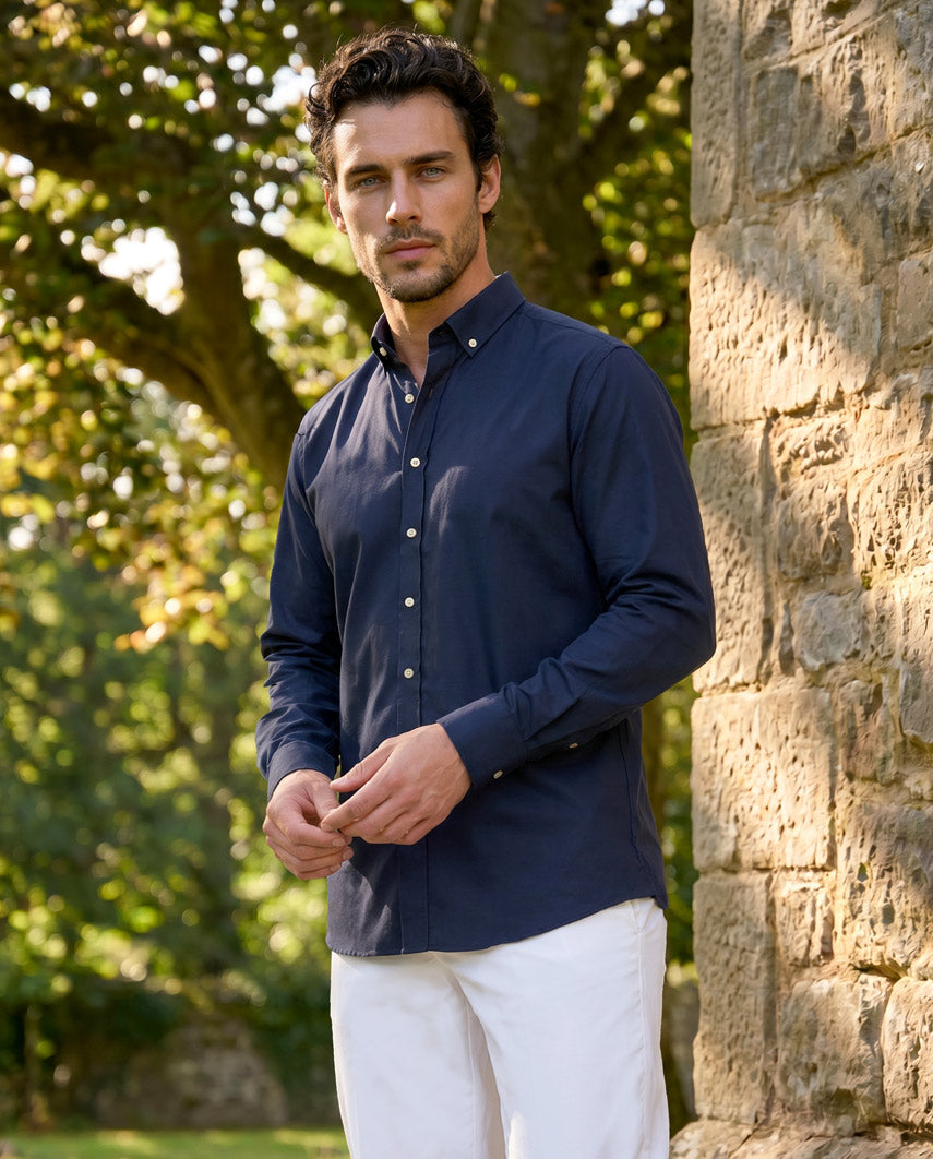 Button-Down Shirt ''Steward'' in navy