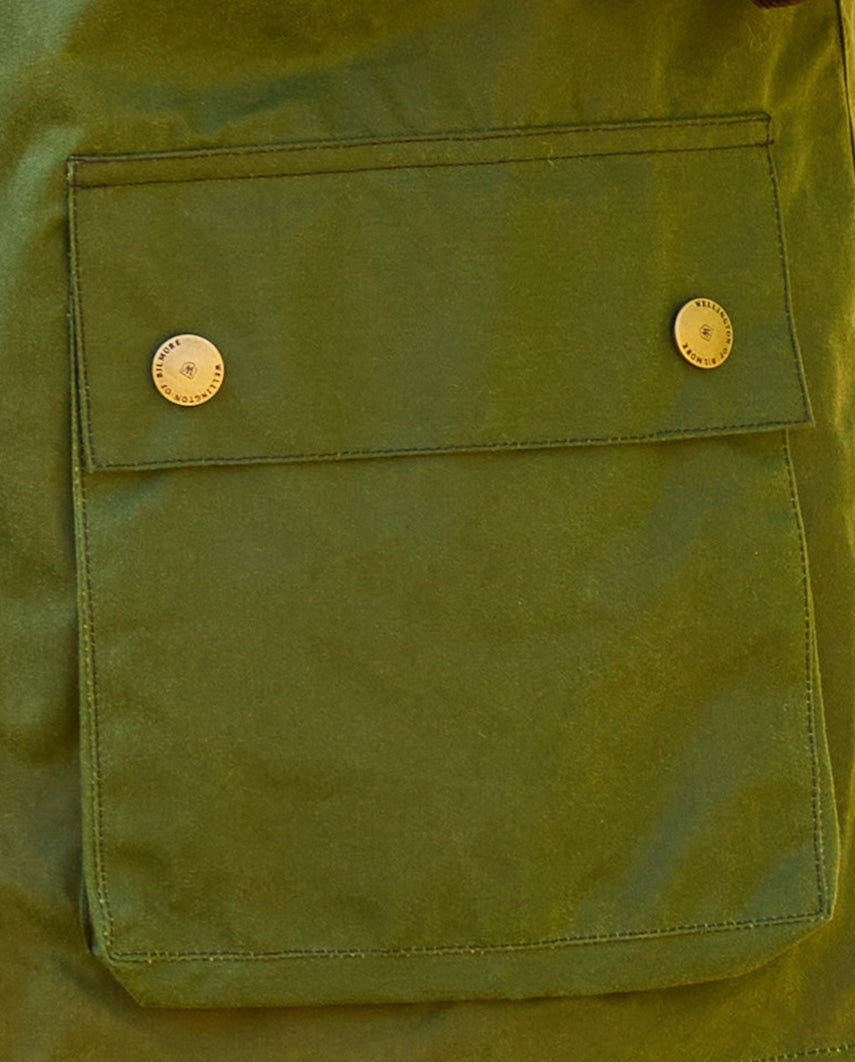 Men's Waxed Jacket "Starberg SO" in Lemongrass