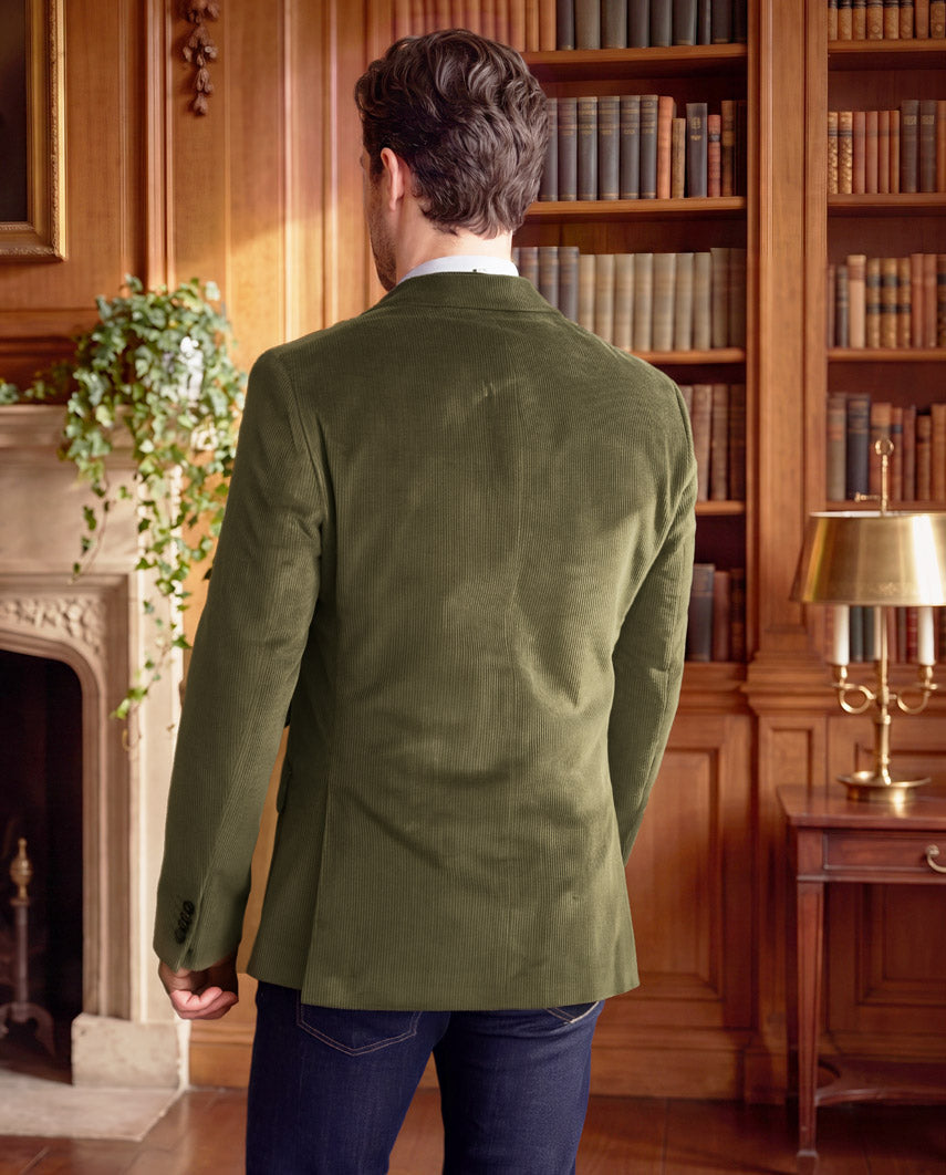 Herren Cord Sakko ''London'' in forrest