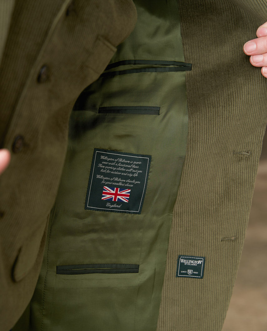 Herren Cord Sakko ''London'' in forrest