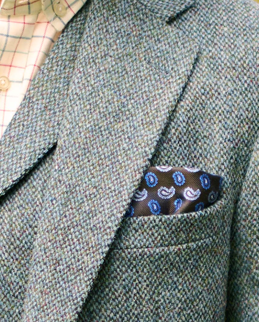 Harris Tweed colbert "London" in Tweed of Water