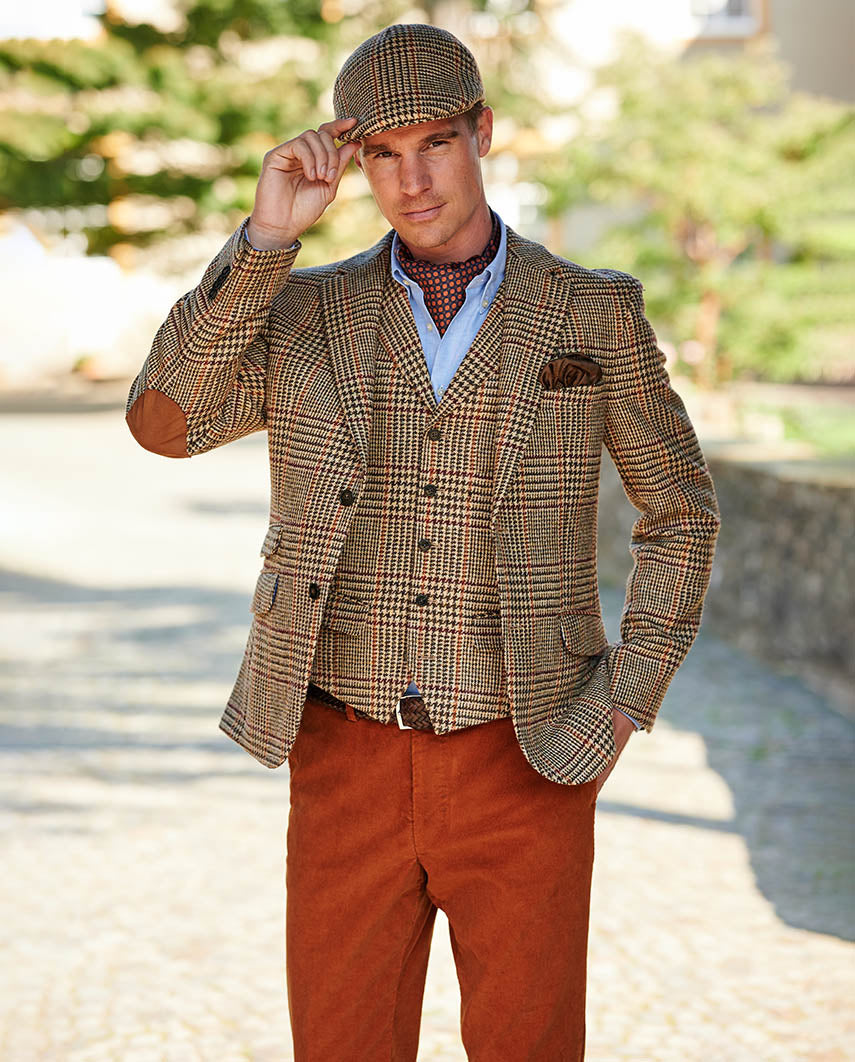 Harris Tweed jacket "London" in Scottish check