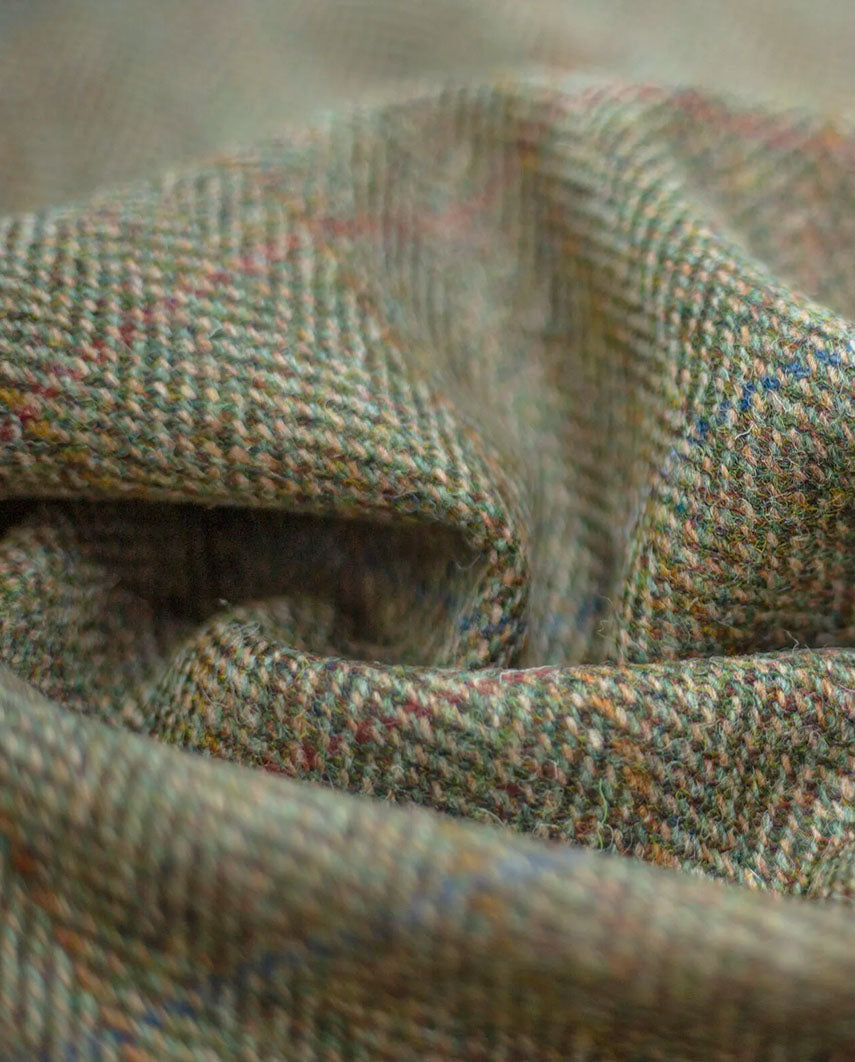 Harris Tweed colbert "London" in light green