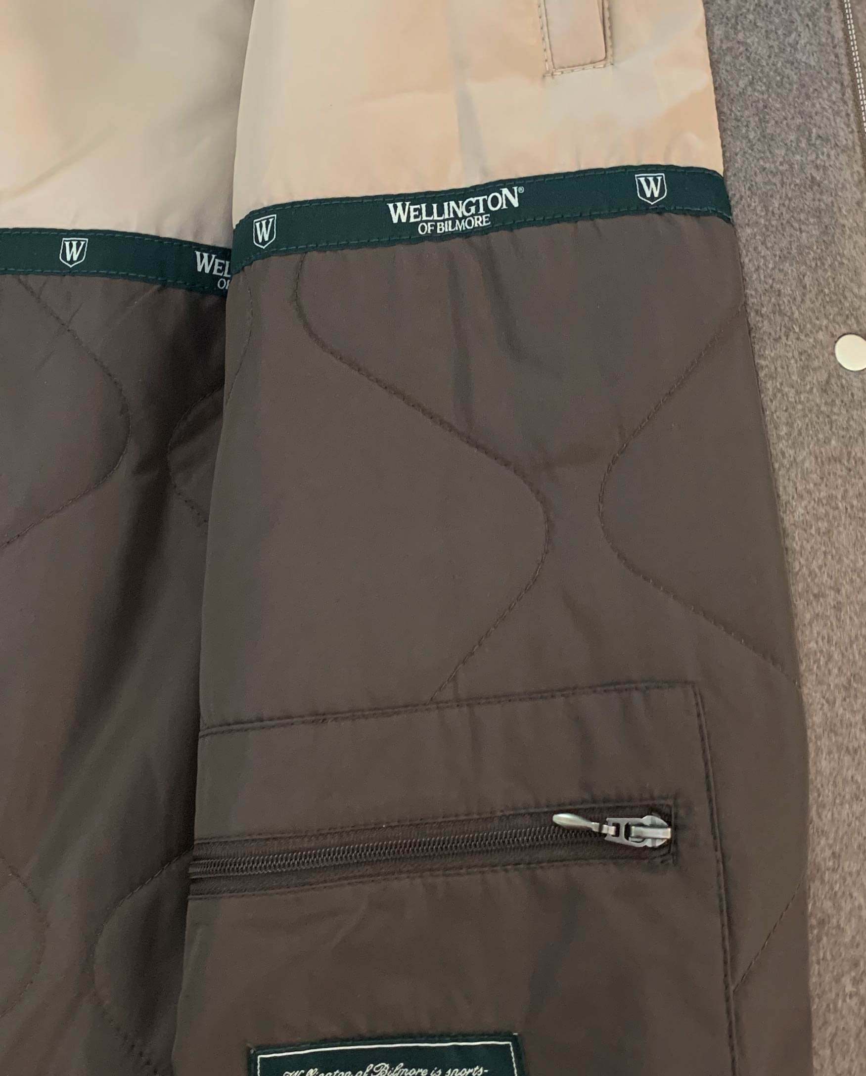 Damen-Parka „Liz Parka“ aus Woll-Kaschmir-Mix in Taupe