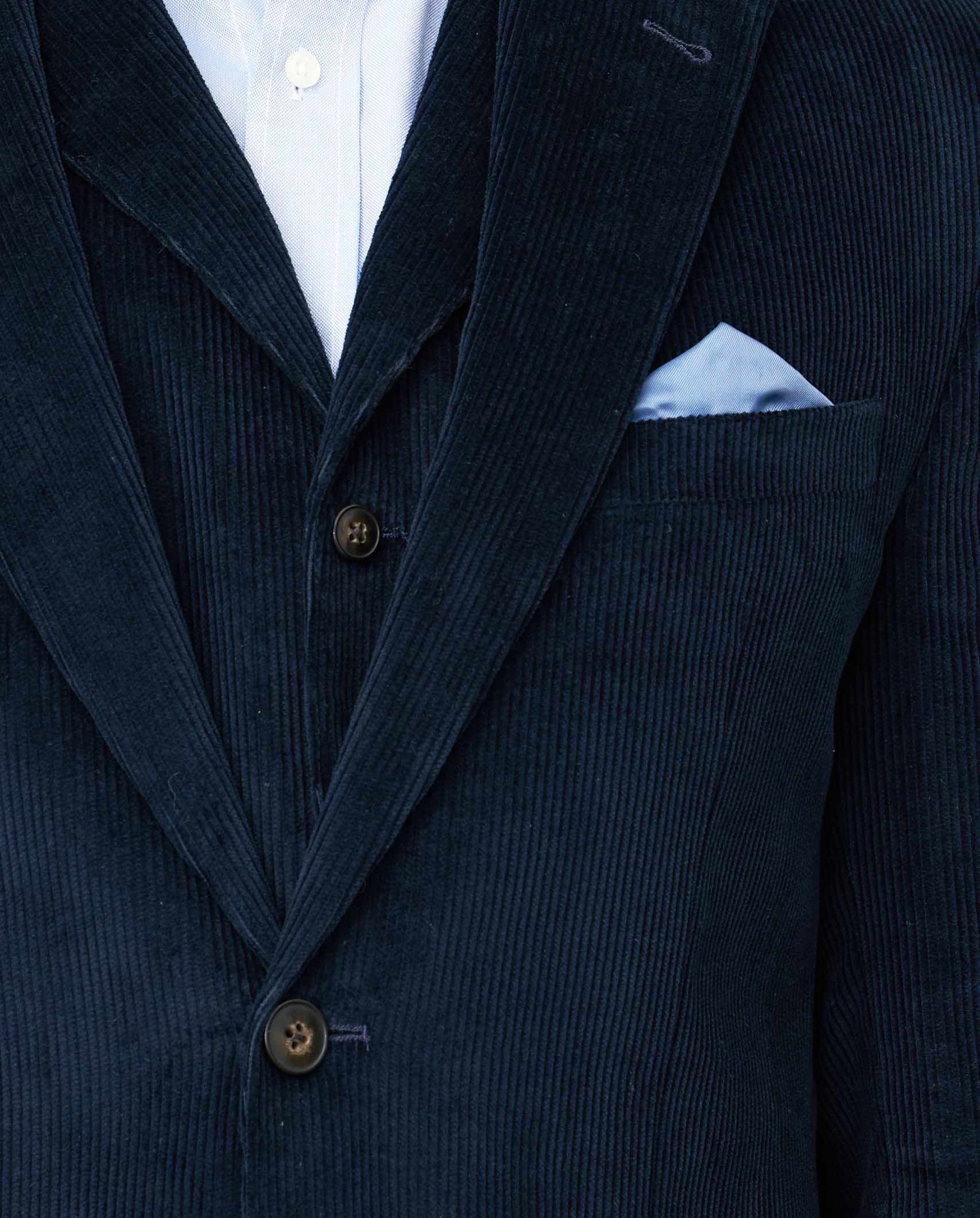 Herren Cord Sakko ''London'' in navy