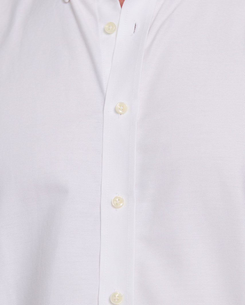 Button Down Hemd "Steward" in Oxford weiß - Wellington of Bilmore