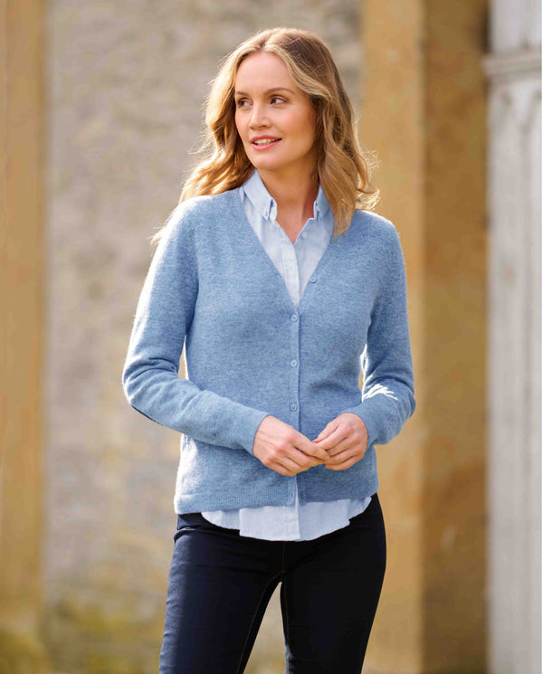 Damescardigan "Mara" in blue