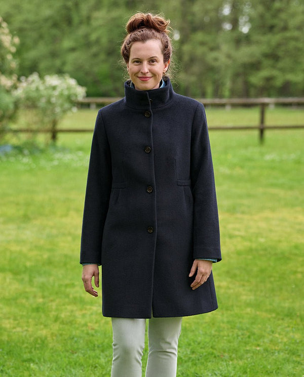 Korte damesjas "Sofia" in navy