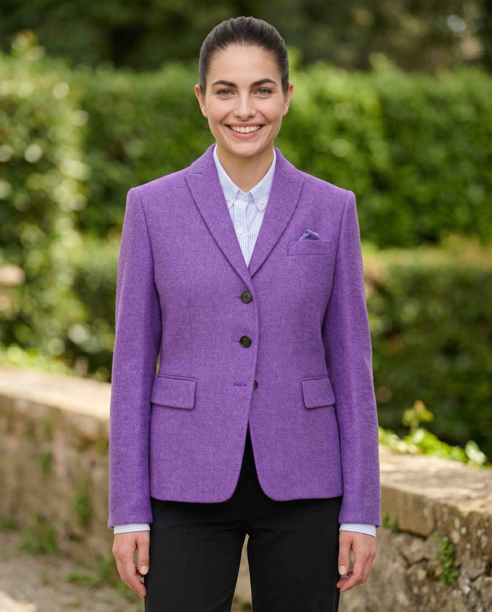 Harris Tweed Blazer ''Ladiesclub'' in lavendel - Wellington of Bilmore