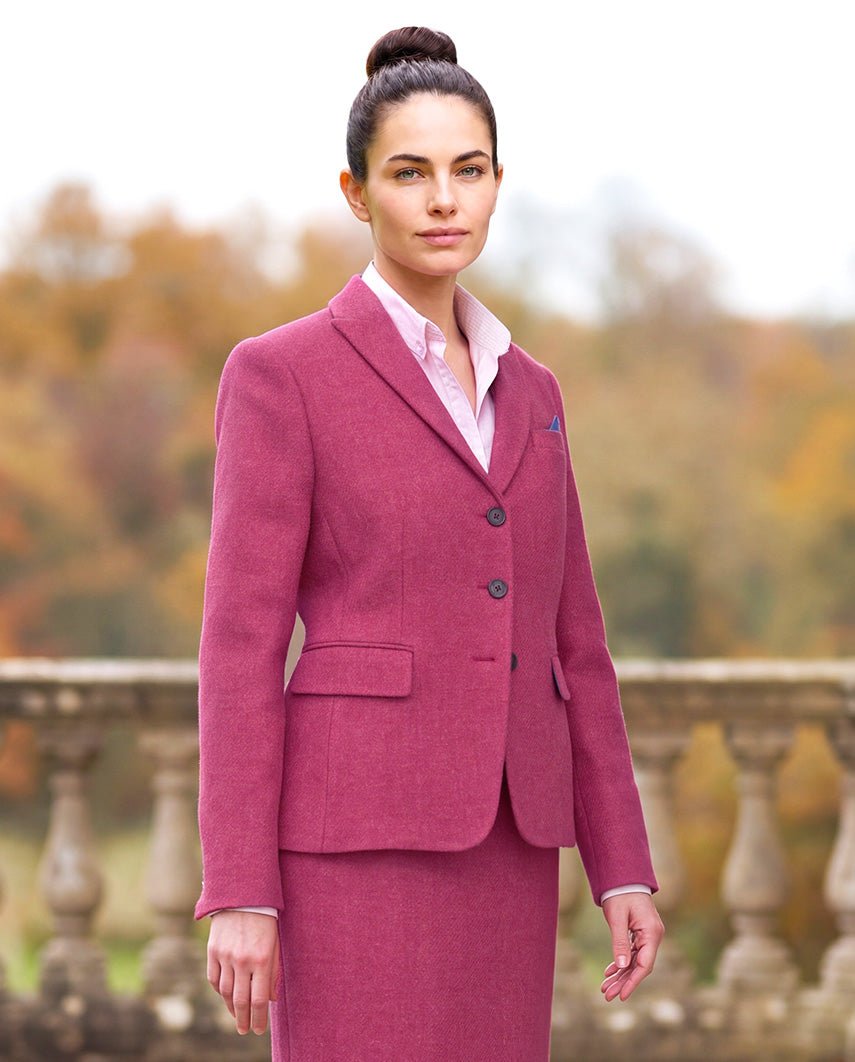 Harris Tweed blazer "Ladiesclub" in pink, productkaart