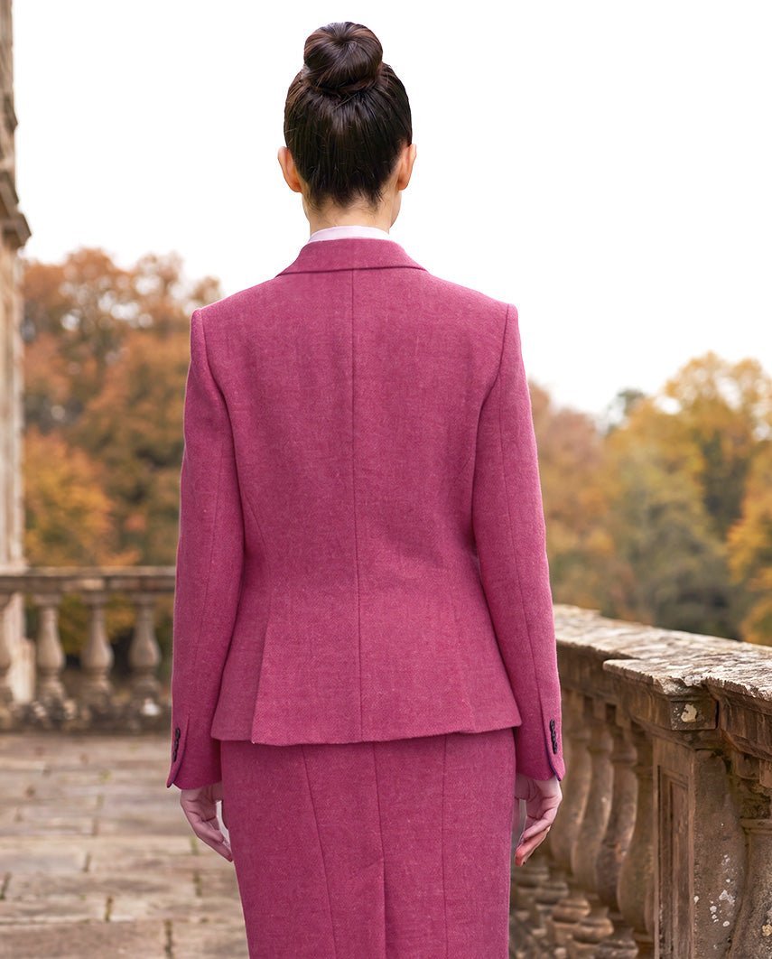 Harris Tweed blazer "Ladiesclub" in pink, productkaart