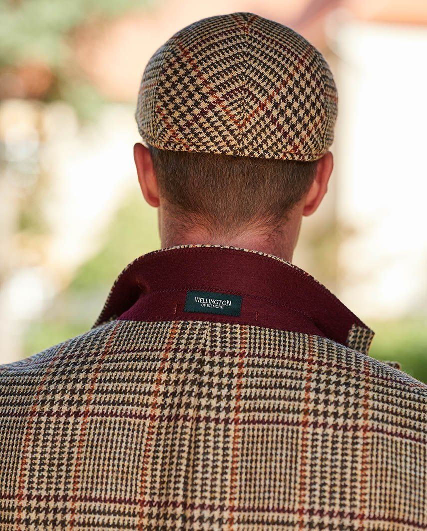 Harris Tweed Sakko ''London'' im scottish Check - Wellington of Bilmore