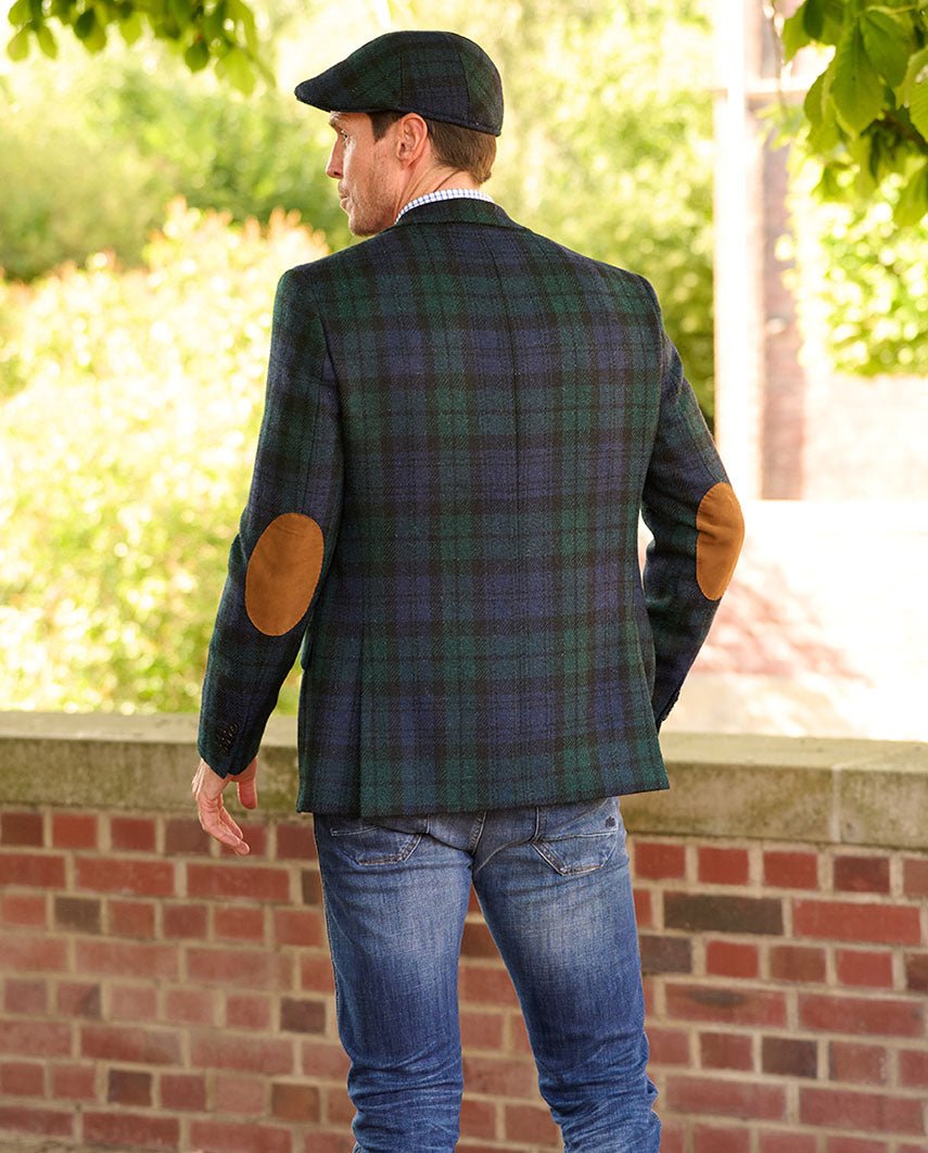 Harris Tweed colbert "London" in Blackwatch, productkaart