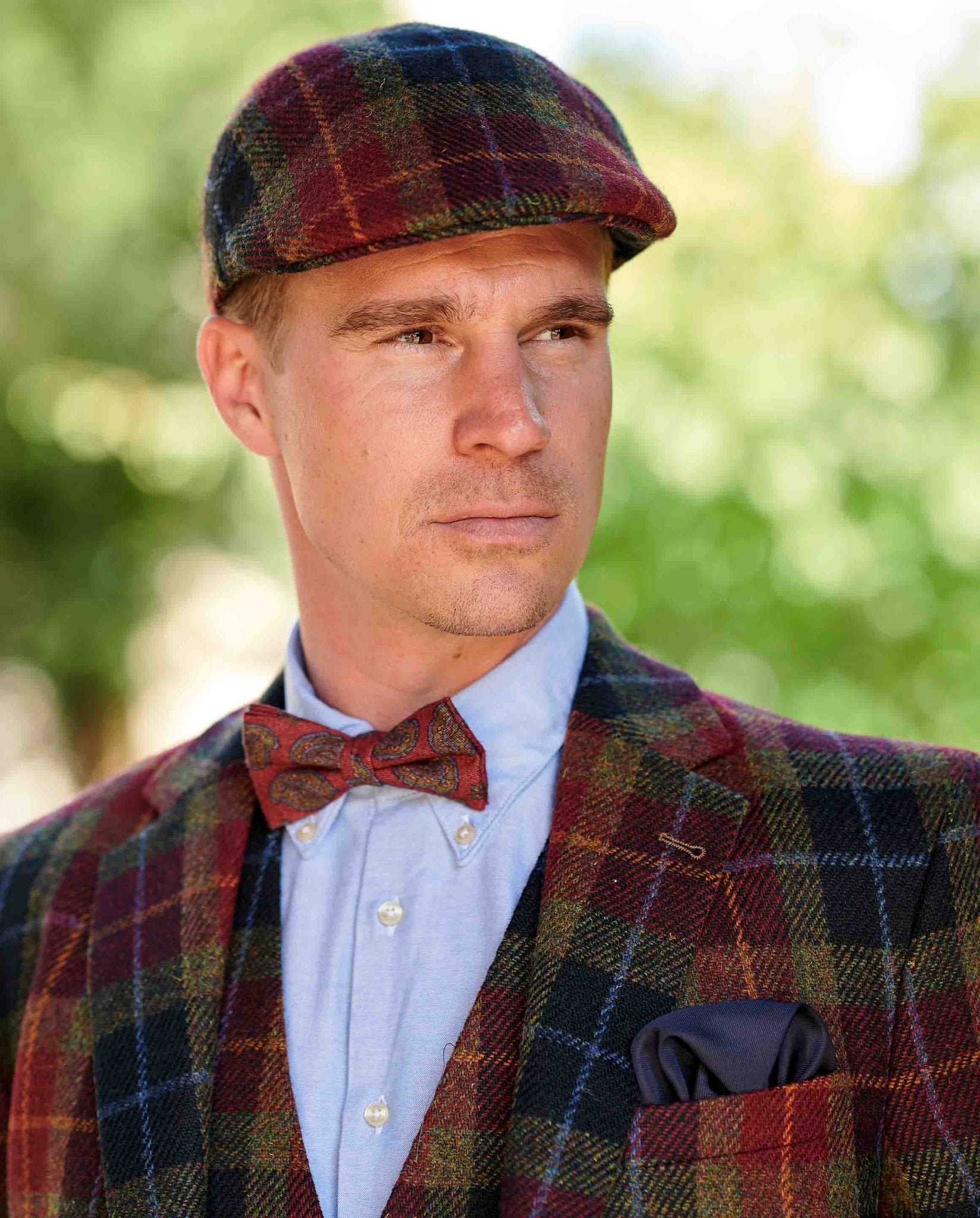 Harris Tweed Sakko ''London'' in Check of Island - Wellington of Bilmore