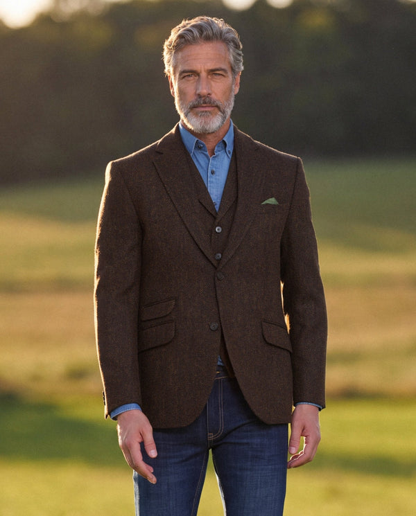 Harris Tweed colbert "London" in multicolor