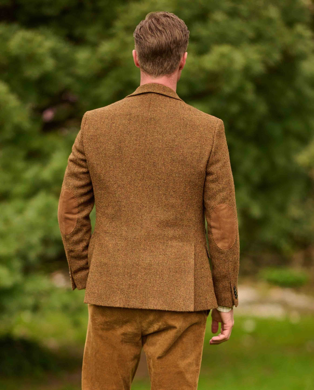 Harris Tweed colbert "London" in multicolor rust, productkaart