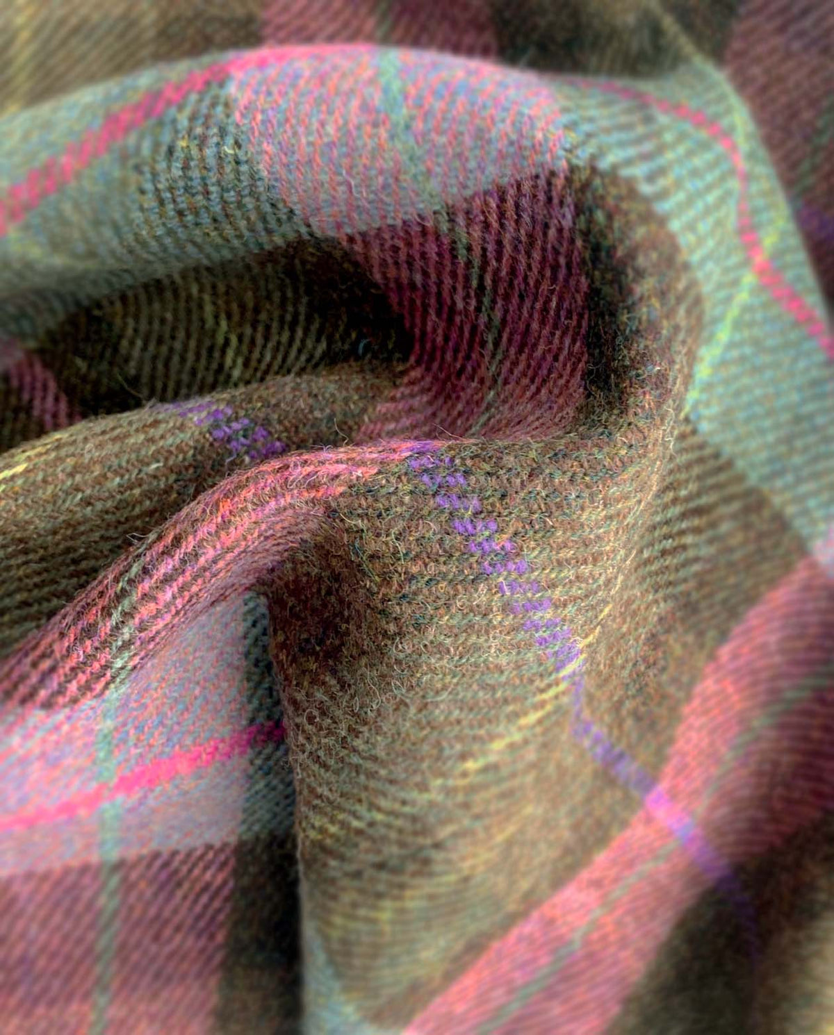 Harris Tweed Sakko ''London'' in tartan check - Wellington of Bilmore