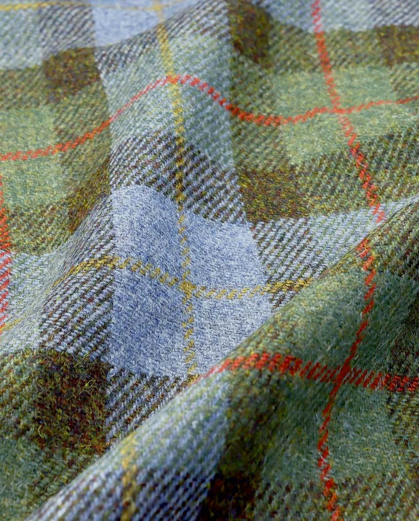 Harris Tweed Weste ''Wales'' im Highland Check - Wellington of Bilmore