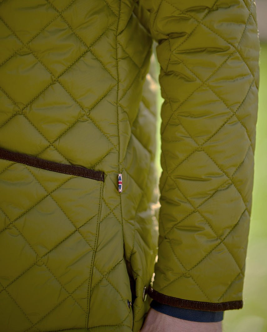 Herren Steppjacke ''York'' in sage - Wellington of Bilmore