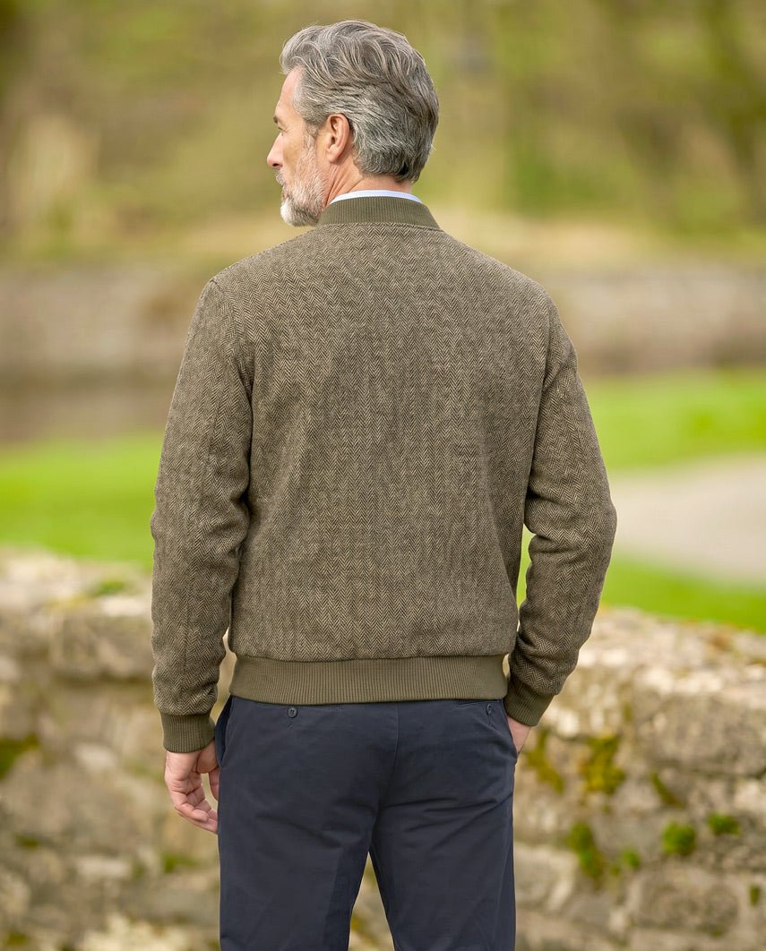 Herrenblouson „Lumber“ aus Woll-Kaschmir-Tweed | Exklusiv & sportiv - Wellington of Bilmore