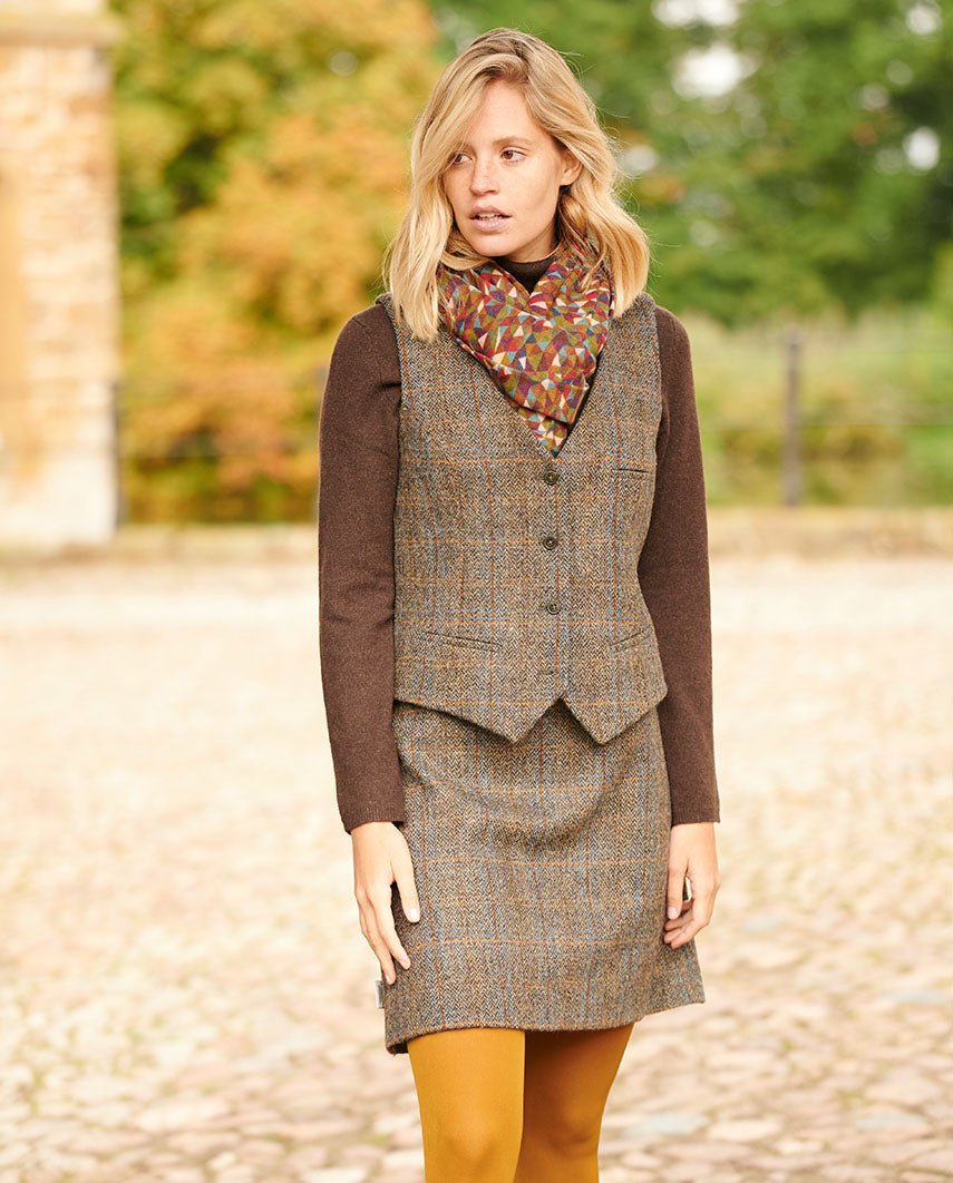 Lea - Harris Tweed Weste - Wellington of Bilmore